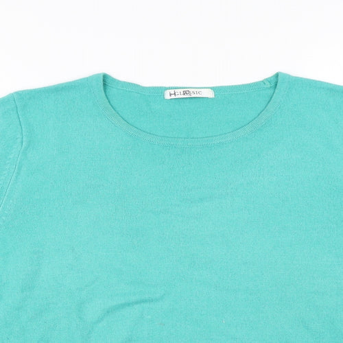 Marks and Spencer Womens Green   Pullover Jumper Size 14