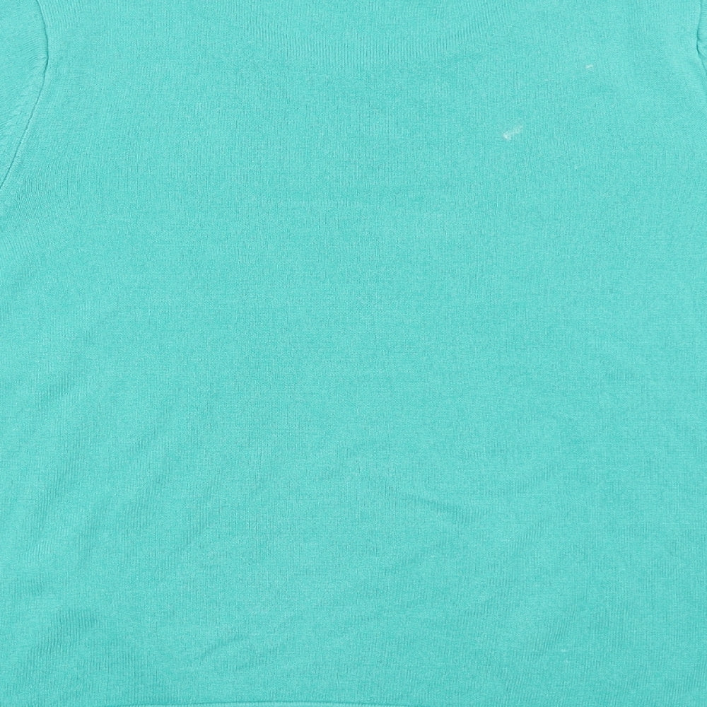 Marks and Spencer Womens Green   Pullover Jumper Size 14