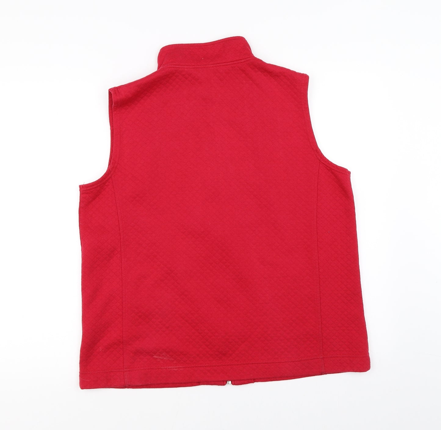 Tigi-Wear Womens Red    Waistcoat Size 16