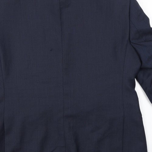 Howick Tailored Mens Blue   Jacket Suit Jacket Size 38