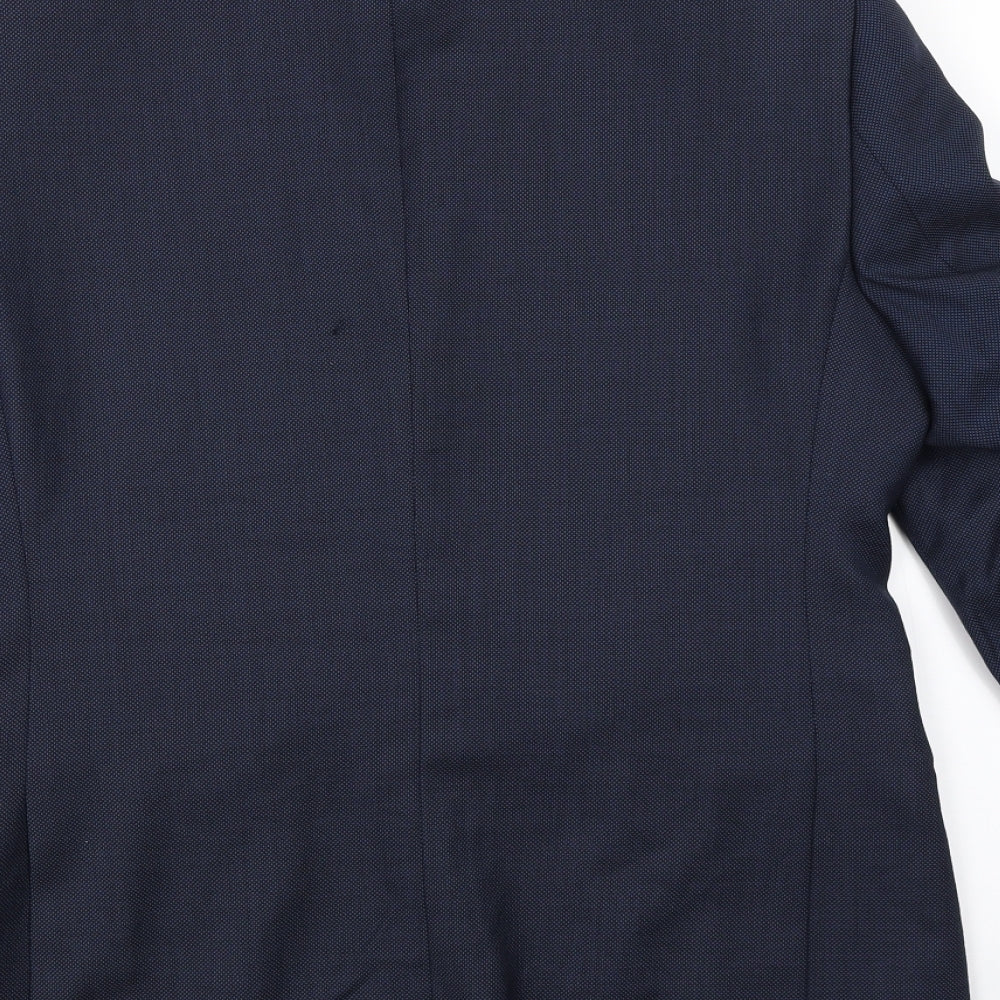Howick Tailored Mens Blue   Jacket Suit Jacket Size 38