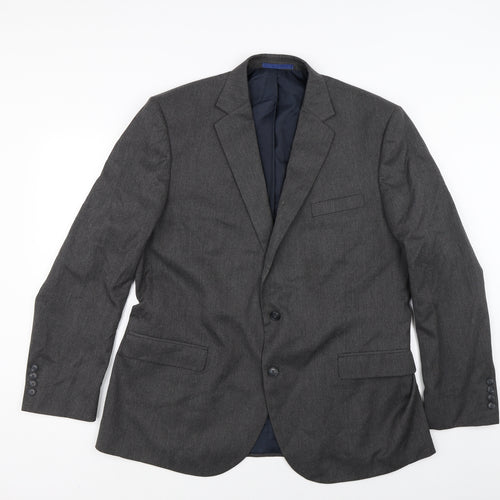Marks and Spencer Mens Grey   Jacket Suit Jacket Size 44