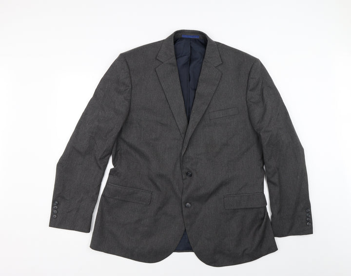 Marks and Spencer Mens Grey   Jacket Suit Jacket Size 44