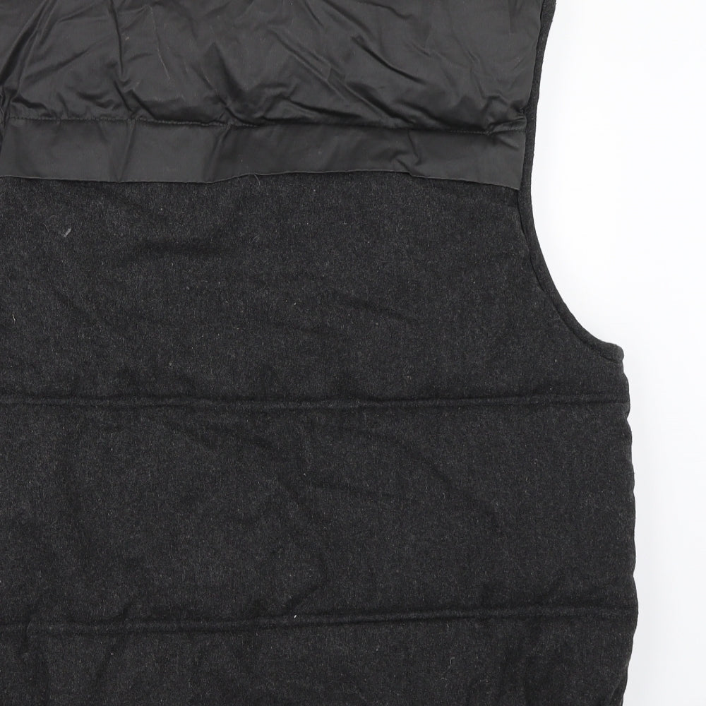 Howick Tailored Mens Grey   Gilet Waistcoat Size M