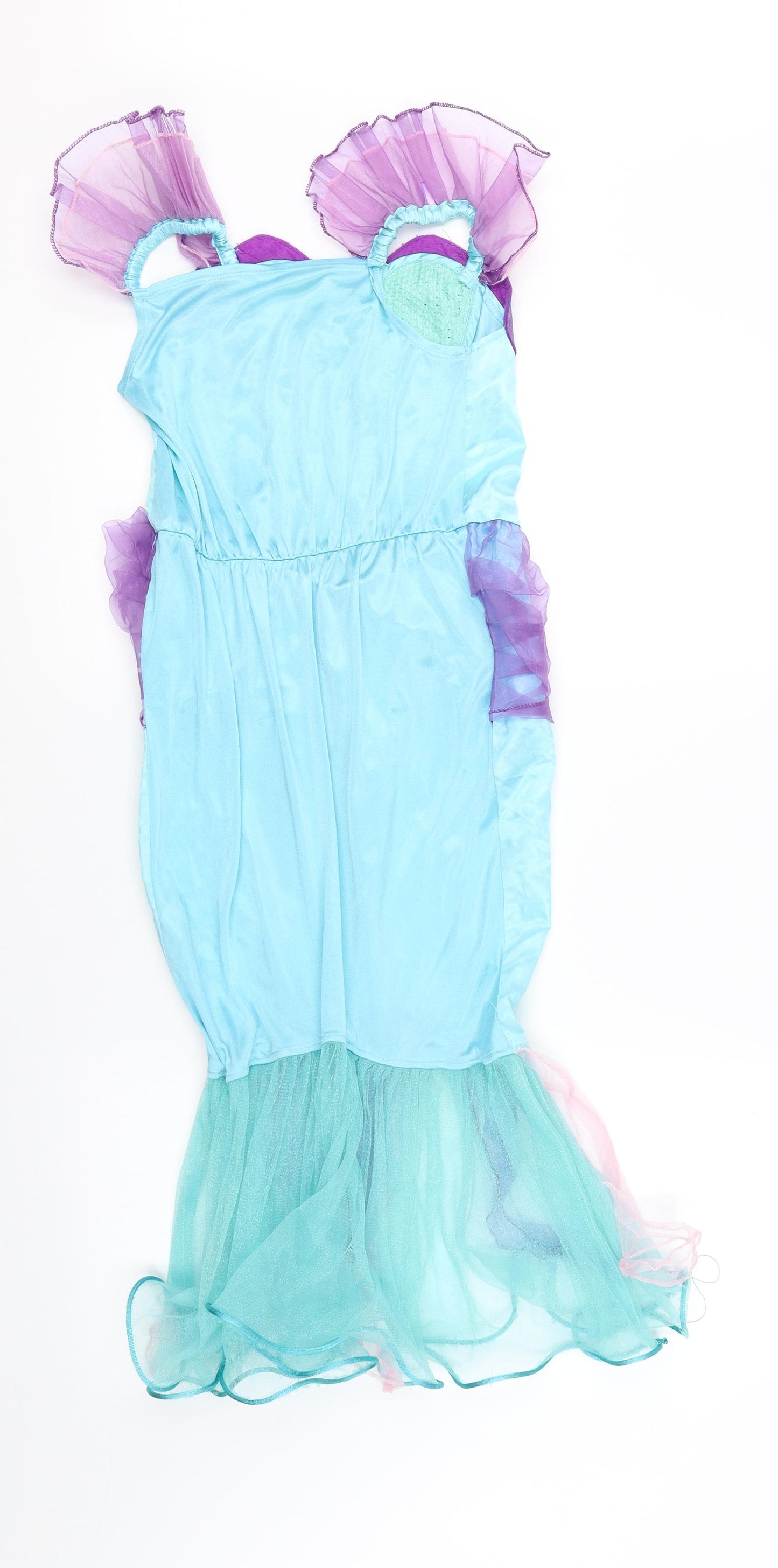 George Girls Blue   A-Line  Size 9-10 Years  - Little Mermaid fancy dress