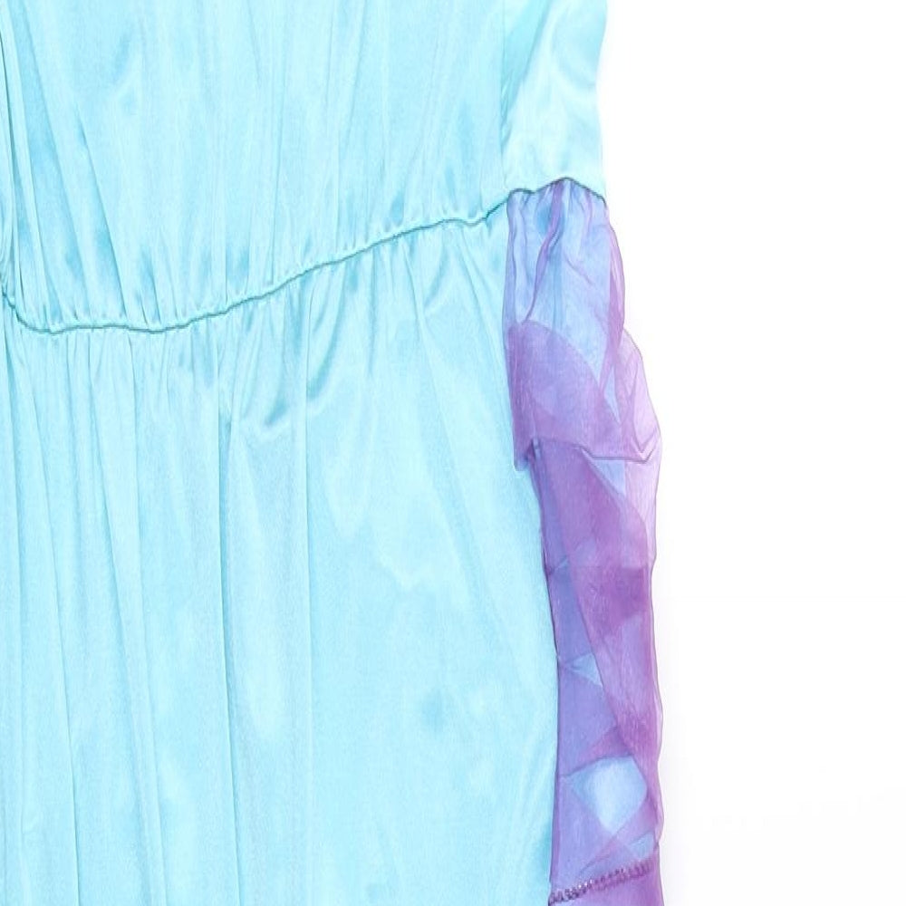 George Girls Blue   A-Line  Size 9-10 Years  - Little Mermaid fancy dress
