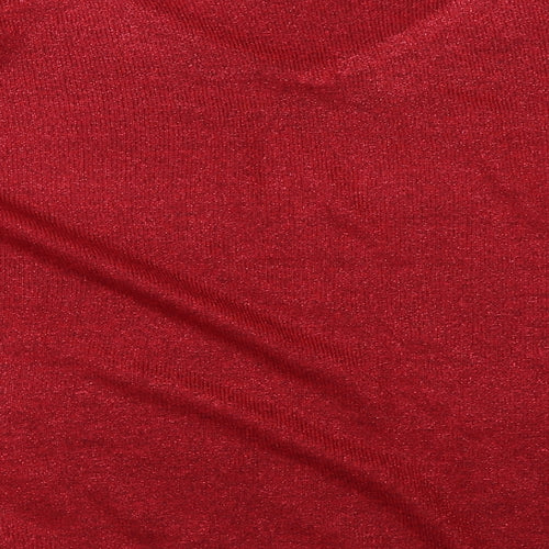 Bonmarché Womens Red    Jumper Size L