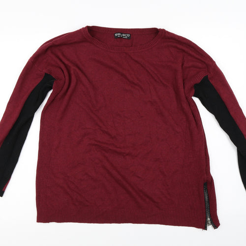 Select Womens Red   Pullover Jumper Size 14