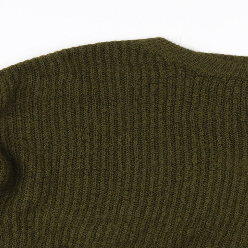 Topshop Womens Green   Pullover Jumper Size 10