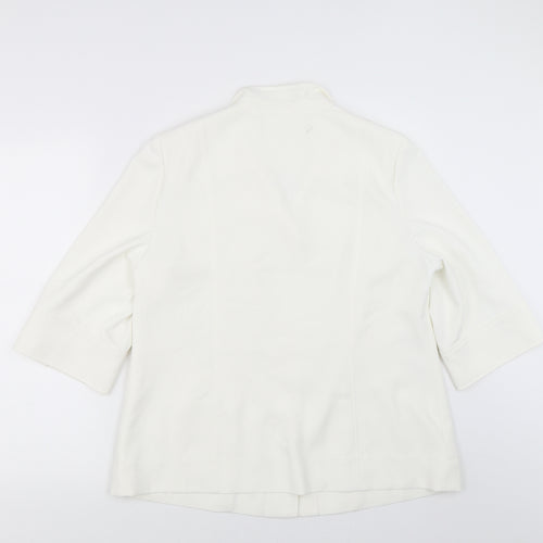 La Belle Womens Ivory   Jacket  Size XL