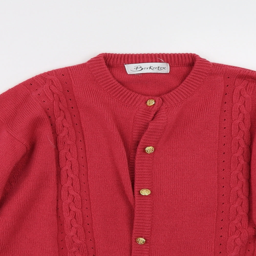 Berkertex Womens Pink   Cardigan Jumper