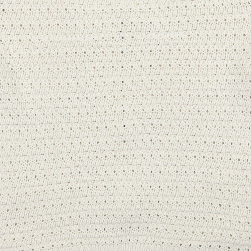 M&S Womens Ivory  Knit Cardigan Jumper Size 16