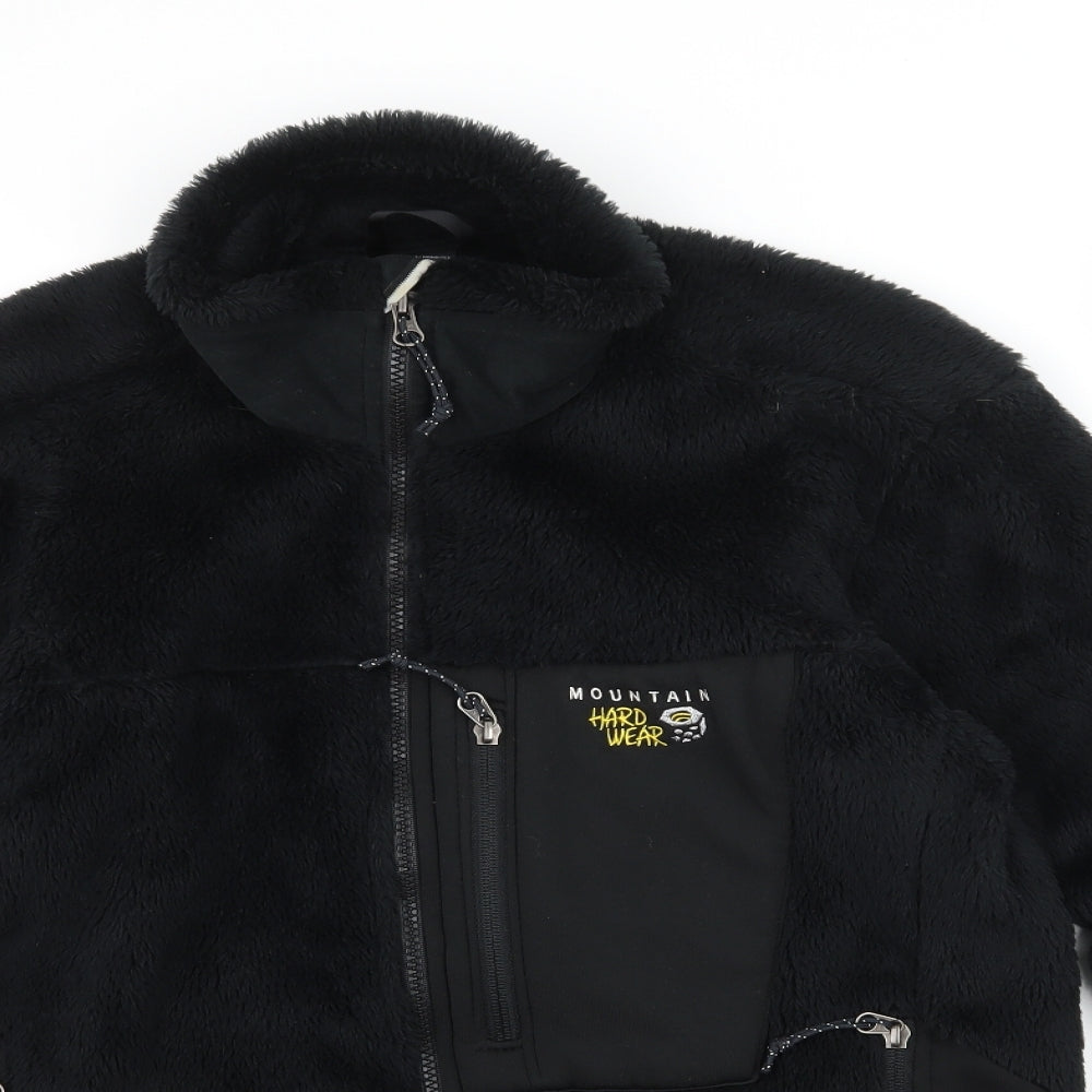 Polartec Mens Black  Fleece Full Zip Sweatshirt Size M