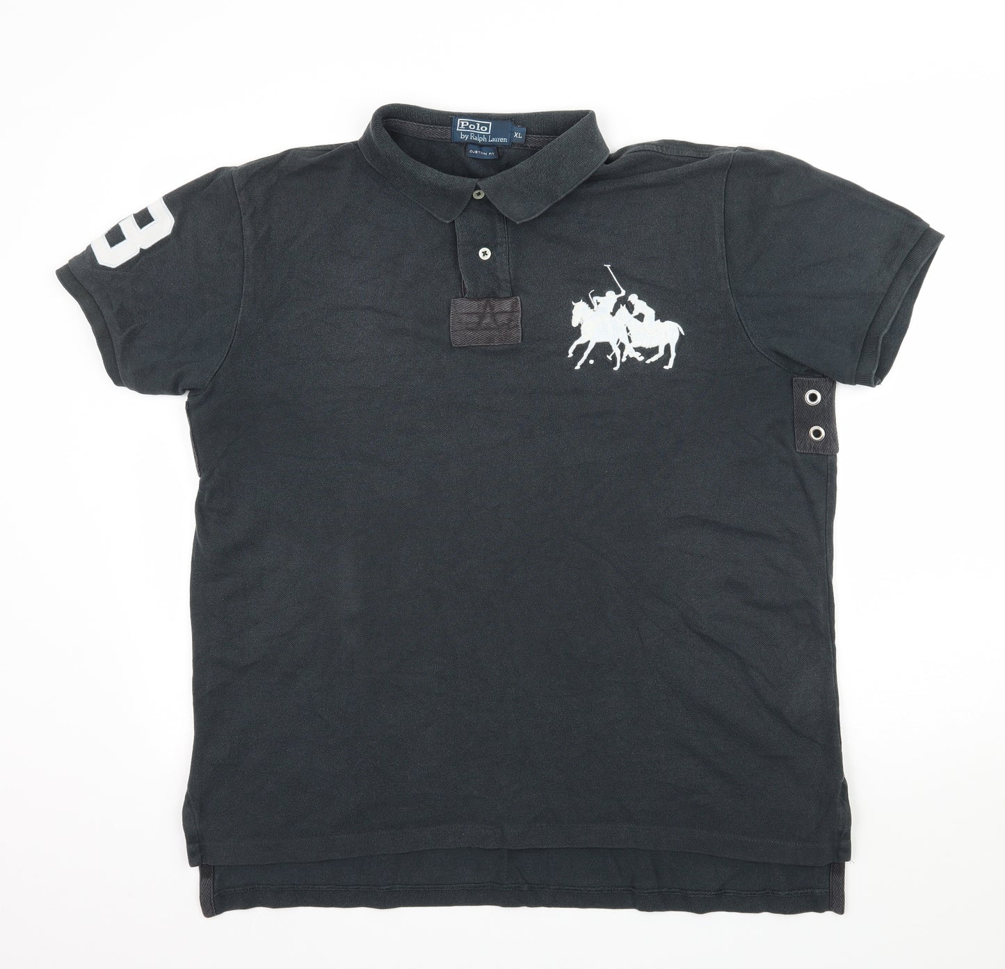 Polo Ralph Lauren Mens Black    Button-Up Size XL  - Ralph Lauren
