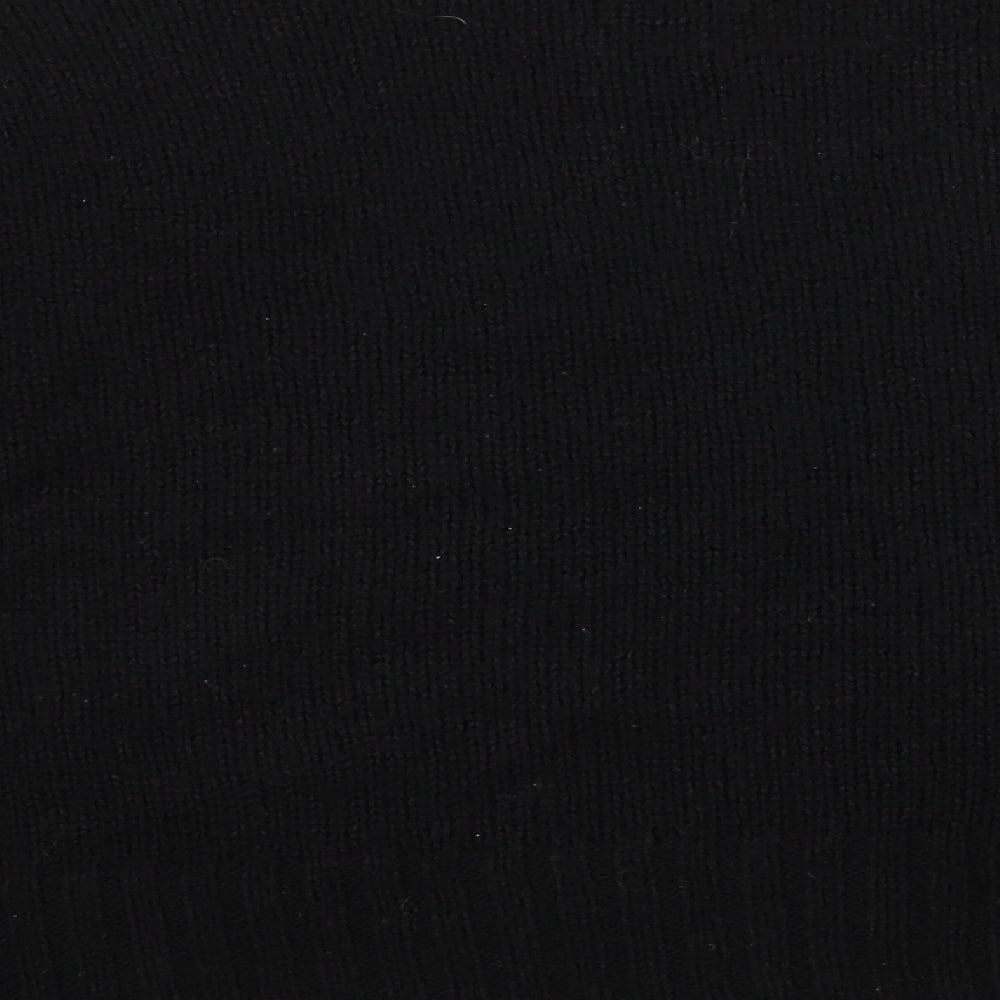 New Look Womens Black  Knit Pullover Jumper Size M