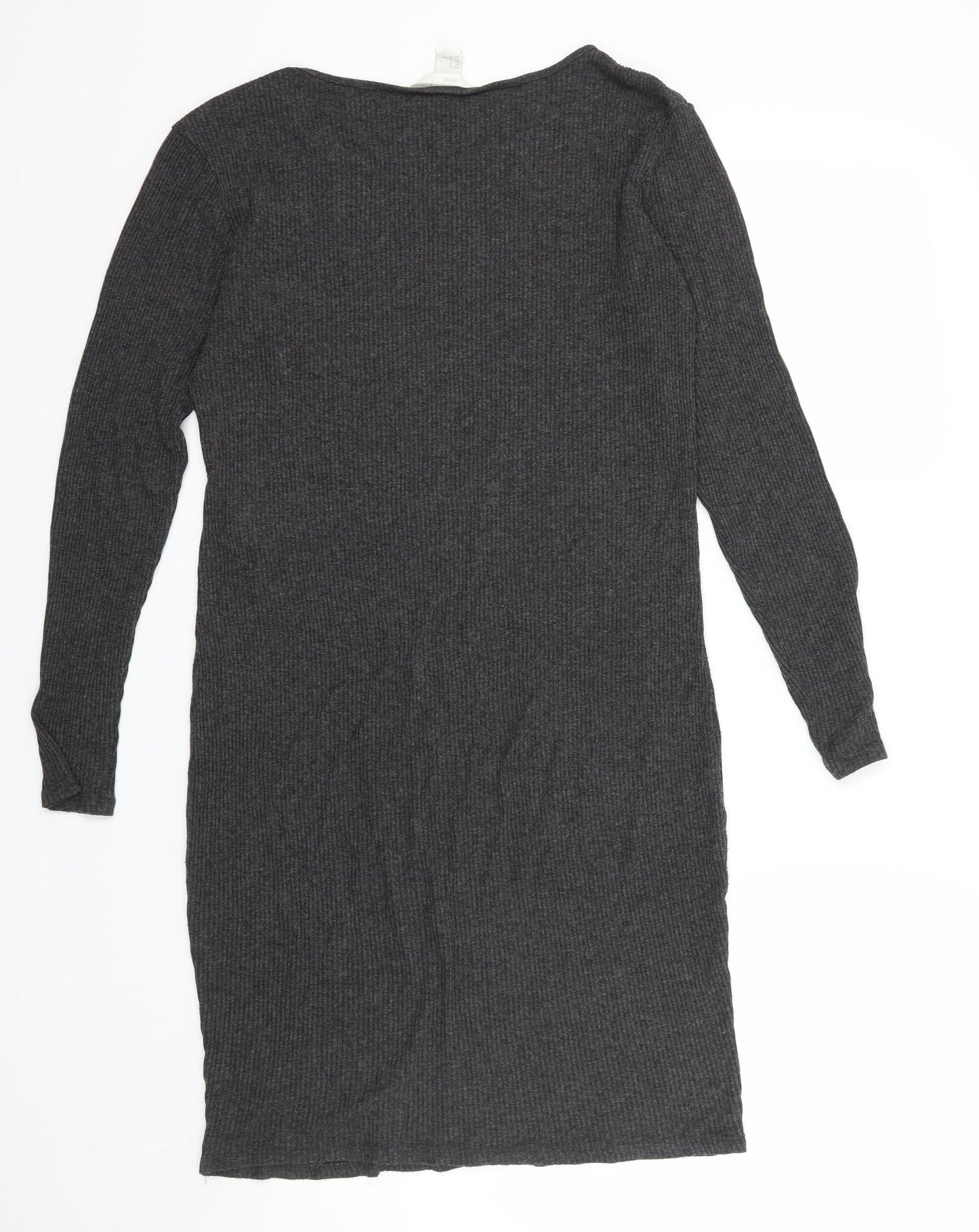 H&M Womens Grey   Pencil Dress  Size 12