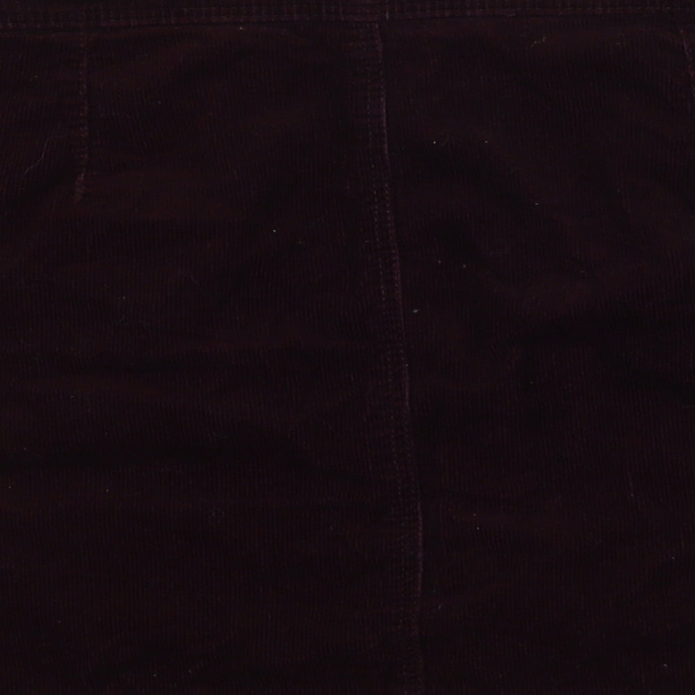 New Look Womens Purple   A-Line Skirt Size 10
