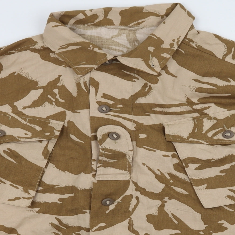 MILITARY  Mens Brown Camouflage  Jacket  Size XL