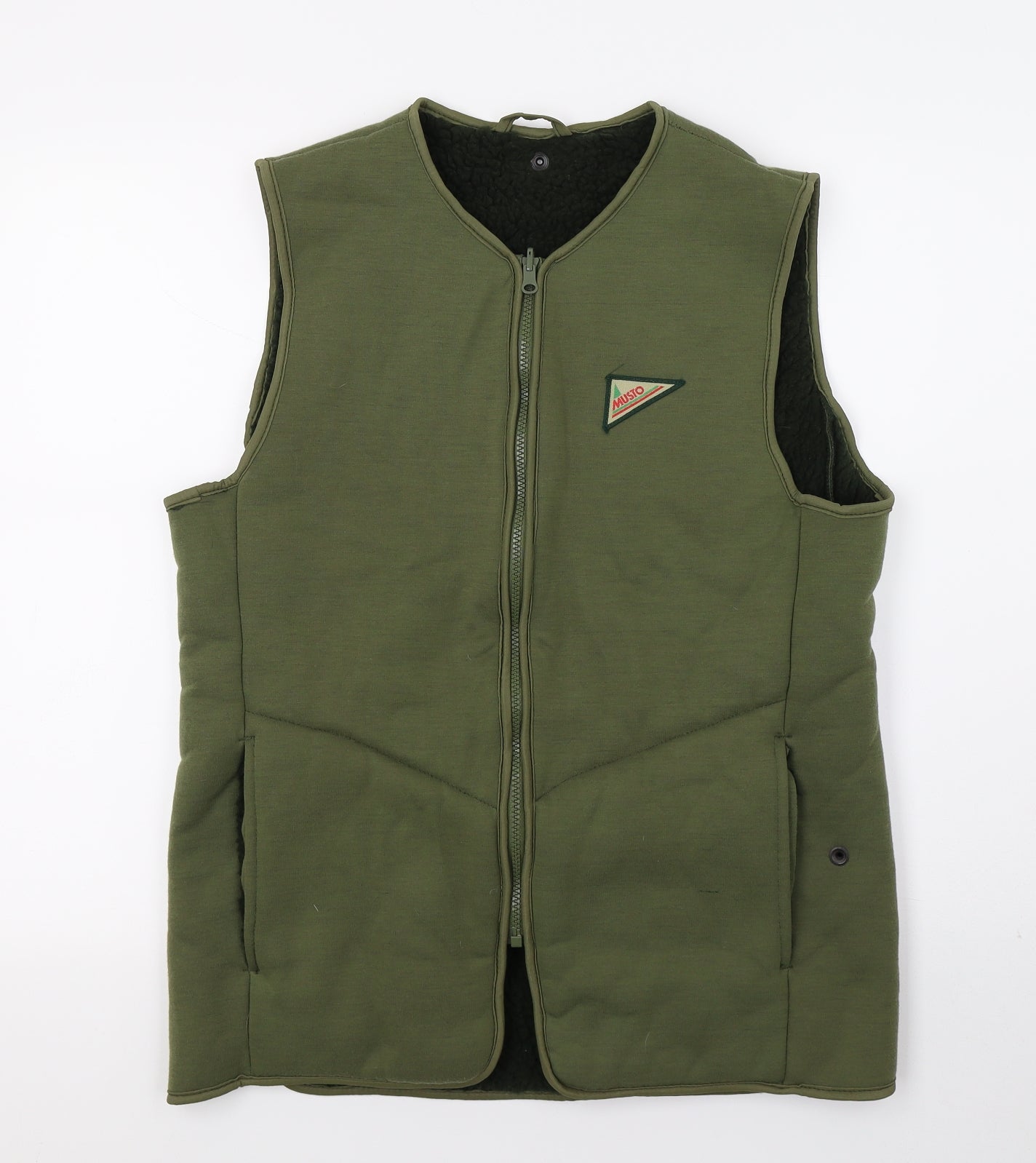 MUSTO Mens Green   Gilet Jacket Size M