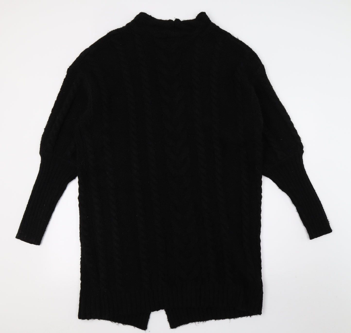 Capsule Womens Black  Knit Cardigan Jumper Size 12