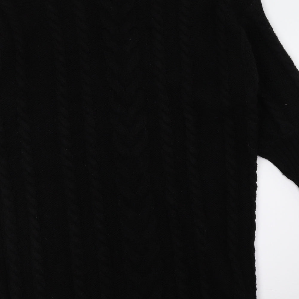 Capsule Womens Black  Knit Cardigan Jumper Size 12
