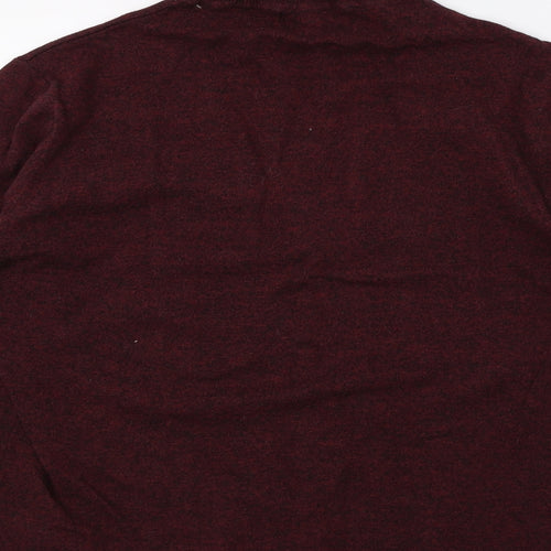 Primark Mens Purple  Knit Pullover Jumper Size M