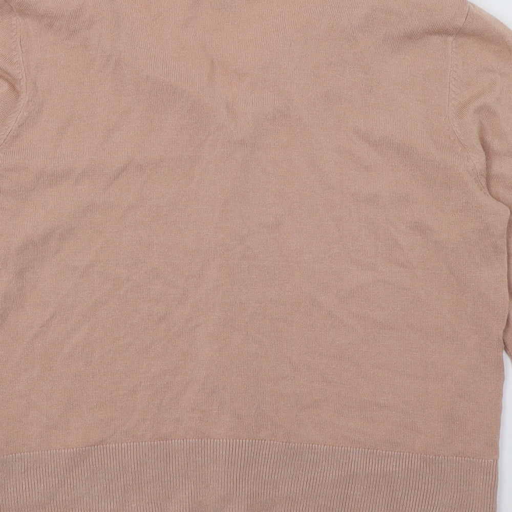 Primark Womens Pink  Knit Cardigan Jumper Size 12