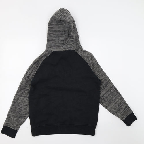 Animal Boys Black  Jersey Pullover Hoodie Size 11-12 Years