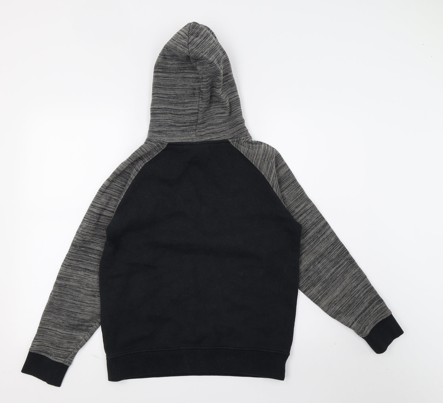 Animal Boys Black  Jersey Pullover Hoodie Size 11-12 Years