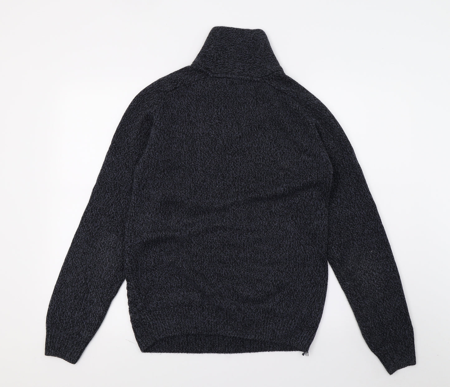 Peacocks Mens Blue  Knit Pullover Jumper Size S
