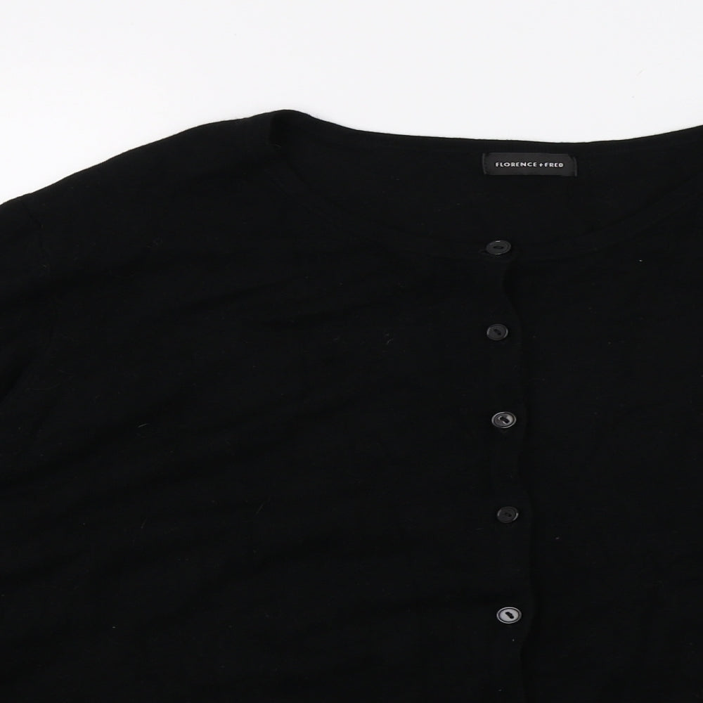 F&F Womens Black  Knit Cardigan Jumper Size 20