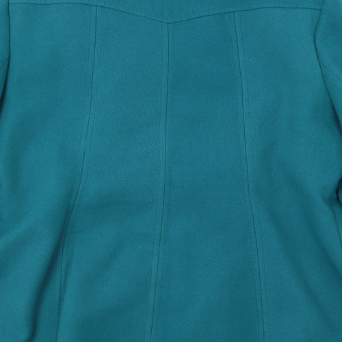 Bonmarché Womens Blue   Pea Coat Coat Size 18
