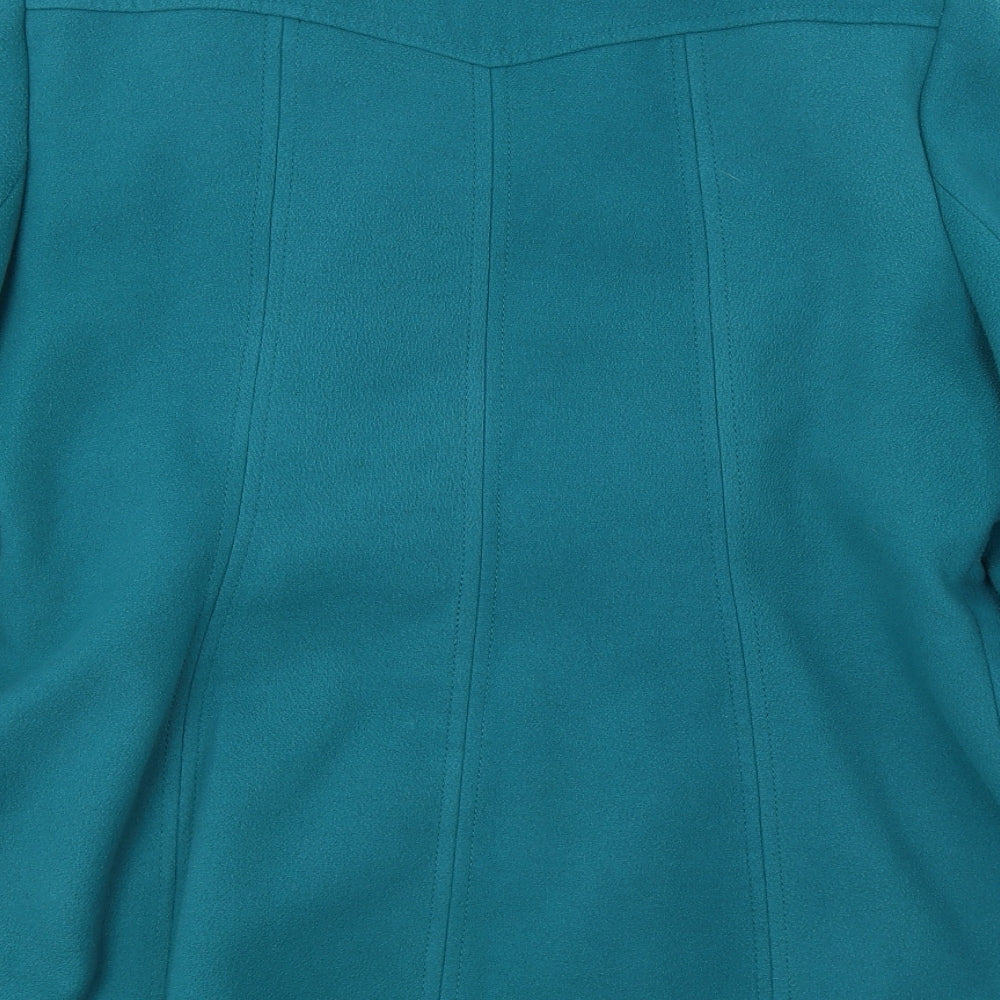 Bonmarché Womens Blue   Pea Coat Coat Size 18