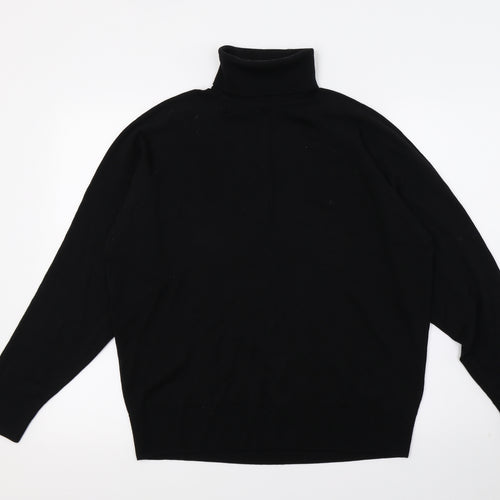 House of Fraser Womens Black  Knit Pullover Jumper Size 18