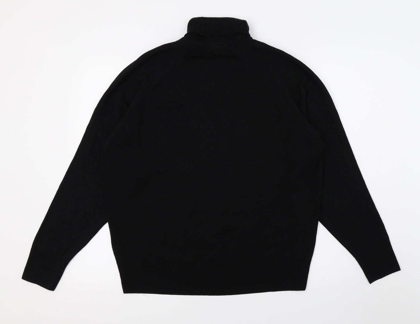 House of Fraser Womens Black  Knit Pullover Jumper Size 18
