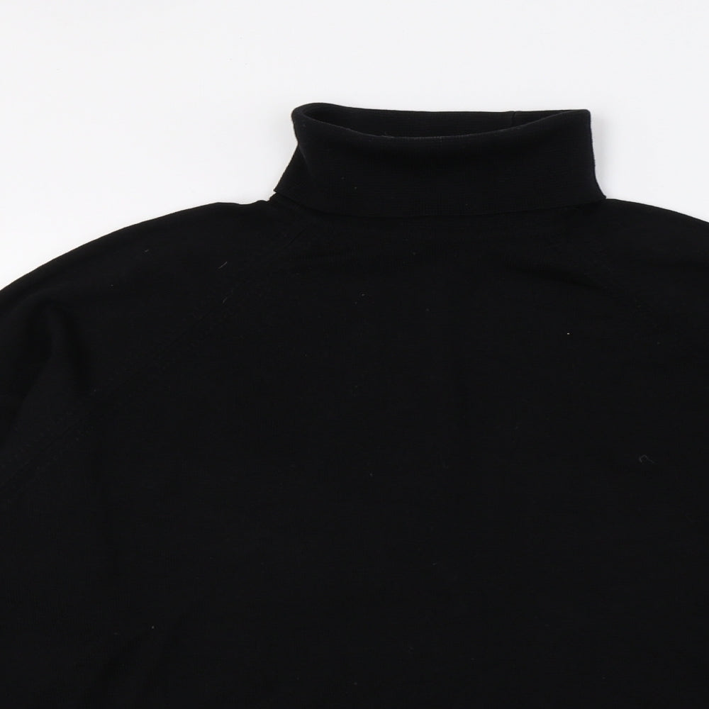 House of Fraser Womens Black  Knit Pullover Jumper Size 18