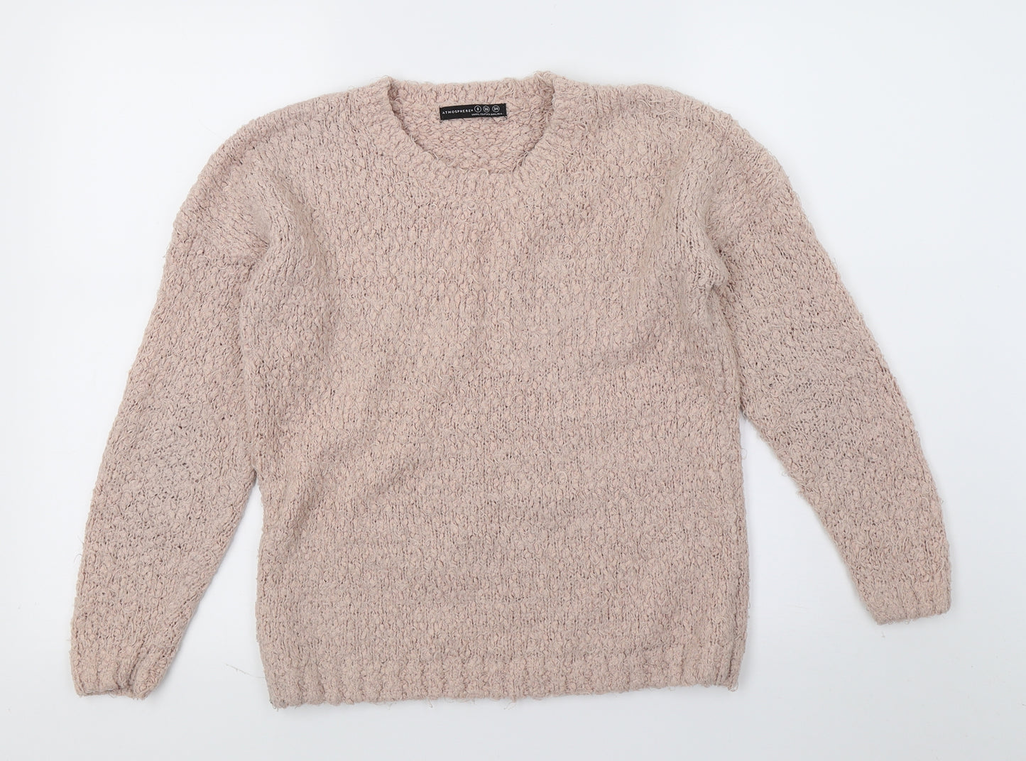 Atmopshere Womens Pink  Knit Pullover Jumper Size 8