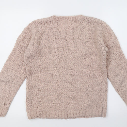 Atmopshere Womens Pink  Knit Pullover Jumper Size 8