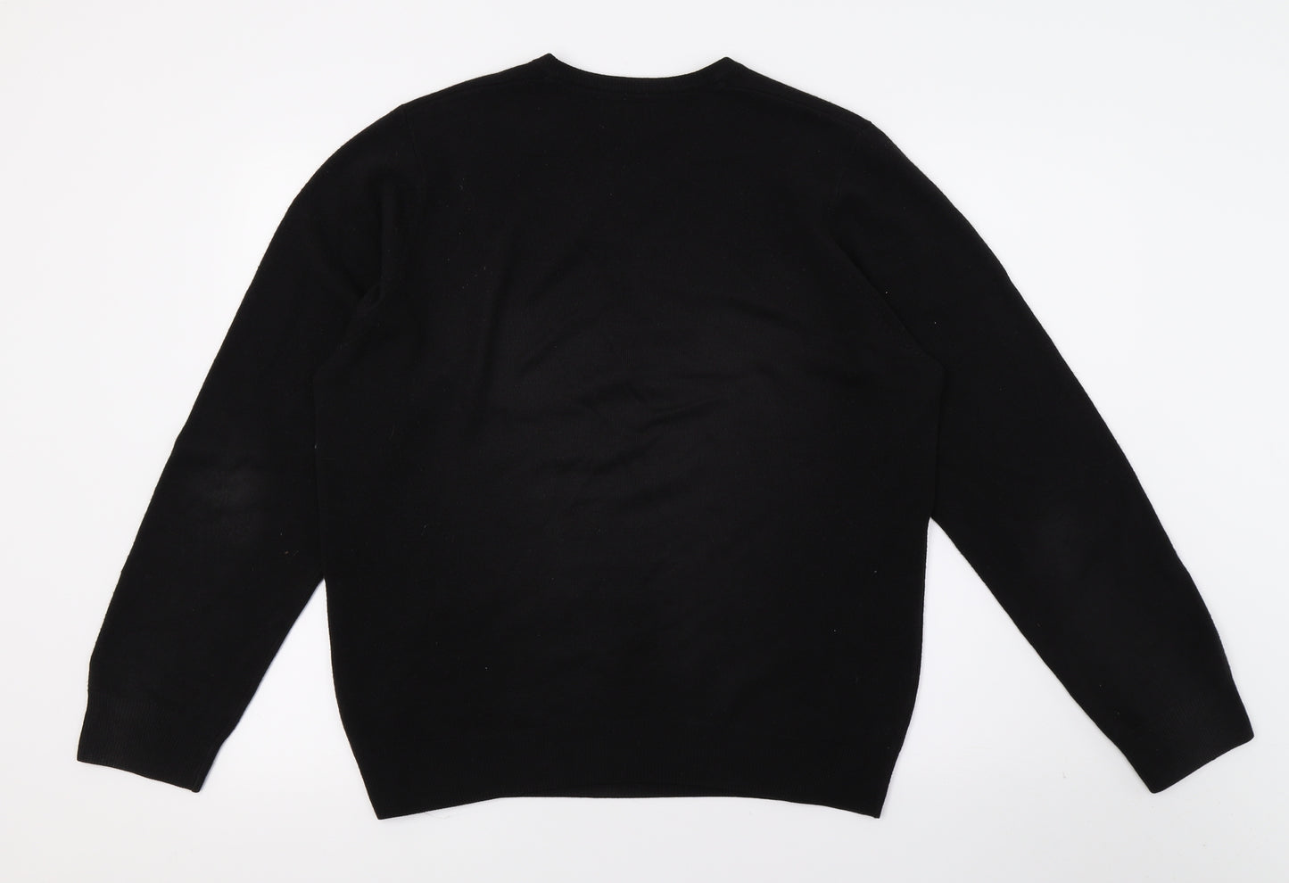 Marks and Spencer Womens Black  Knit Pullover Jumper Size M