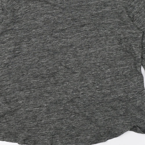 Zara Womens Grey  Knit Pullover Jumper Size M  - Lace detail