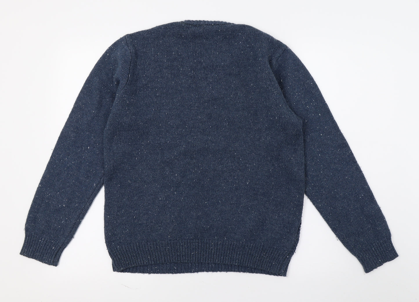 Cedar Wood State Mens Blue  Knit Pullover Jumper Size M