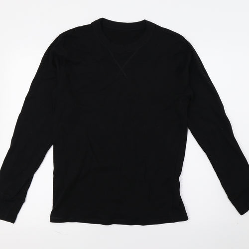 George Mens Black  Jersey  T-Shirt Size M