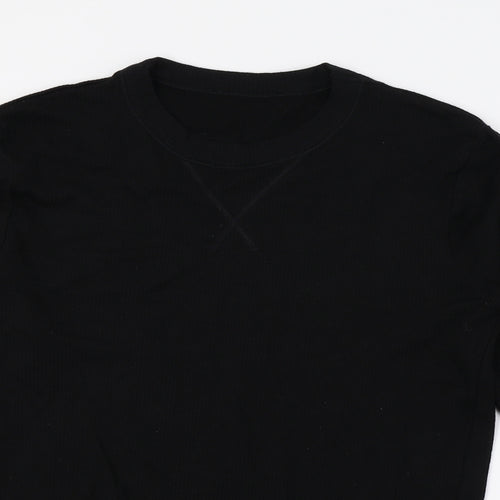 George Mens Black  Jersey  T-Shirt Size M
