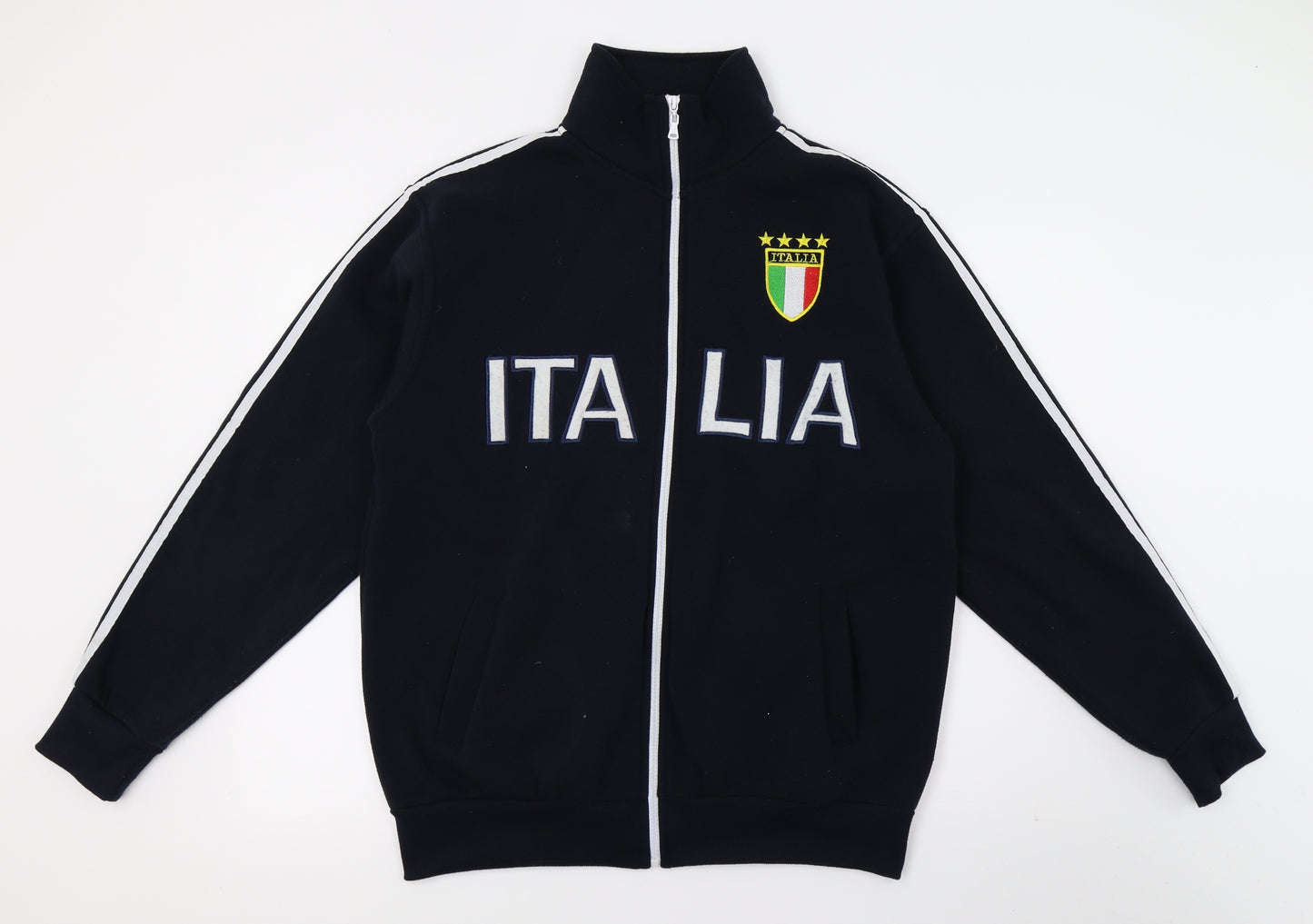 star venezia Mens Blue  Jersey Full Zip Sweatshirt Size XL  - Italia