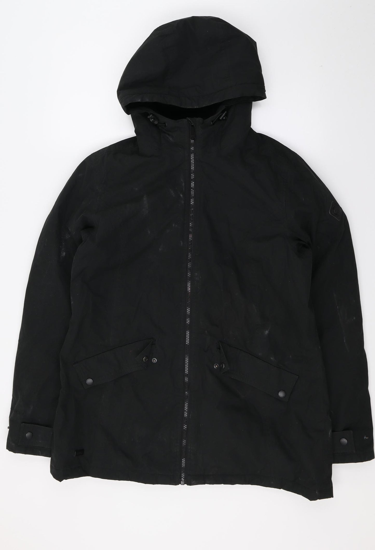 Regatta Womens Black   Parka Coat Size 14