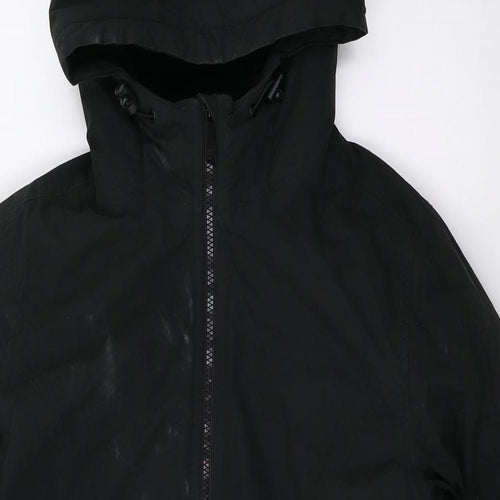 Regatta Womens Black   Parka Coat Size 14