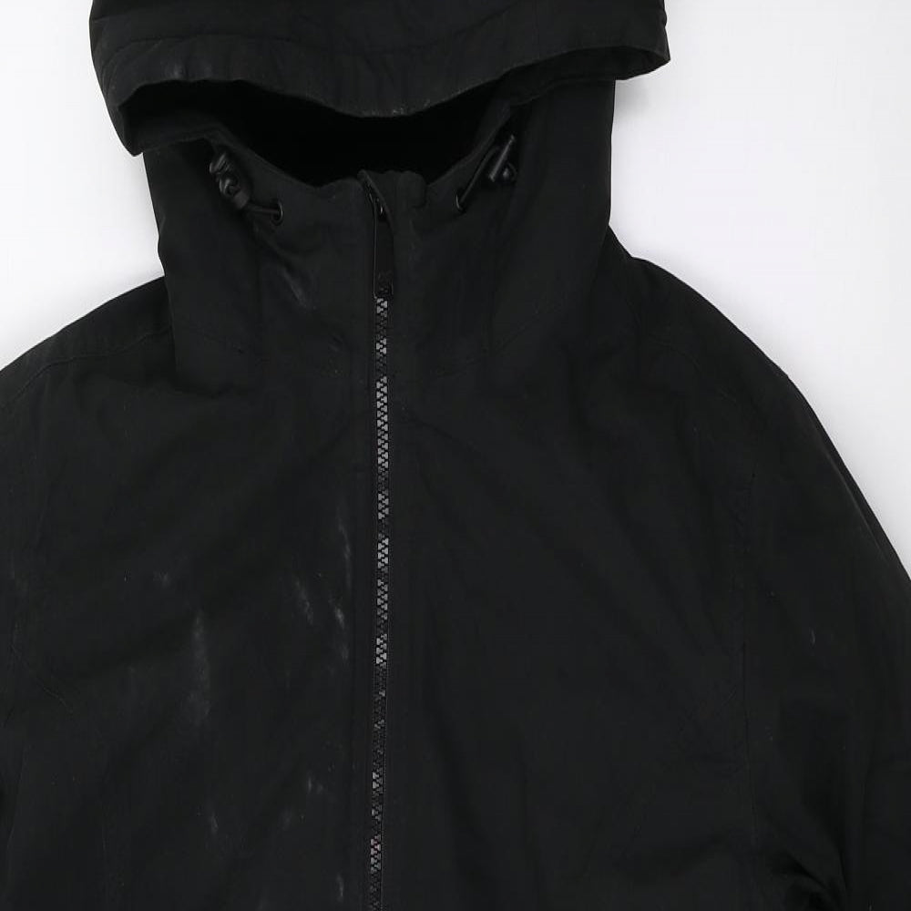 Regatta Womens Black   Parka Coat Size 14