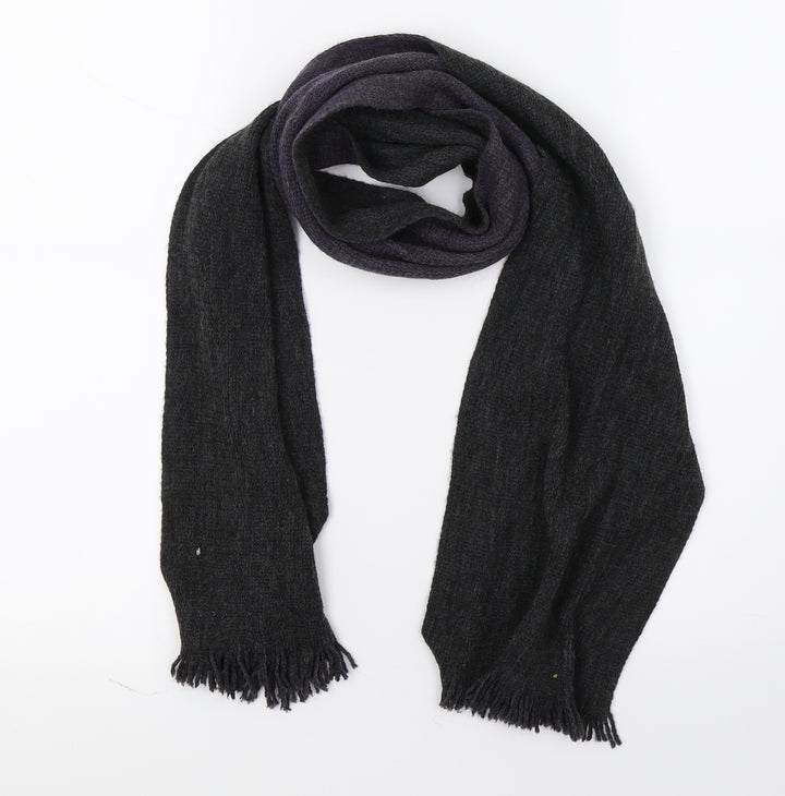 Preworn Unisex Grey Knit Scarf