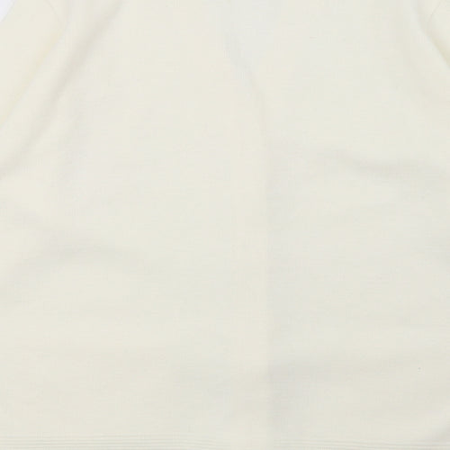 Care Womens Ivory  Knit Cardigan Jumper Size L