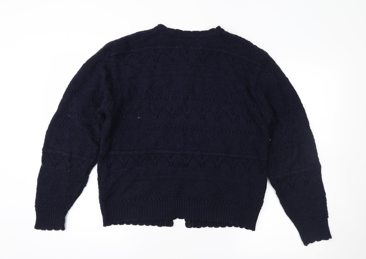 St Michael Womens Blue   Cardigan Jumper Size 14